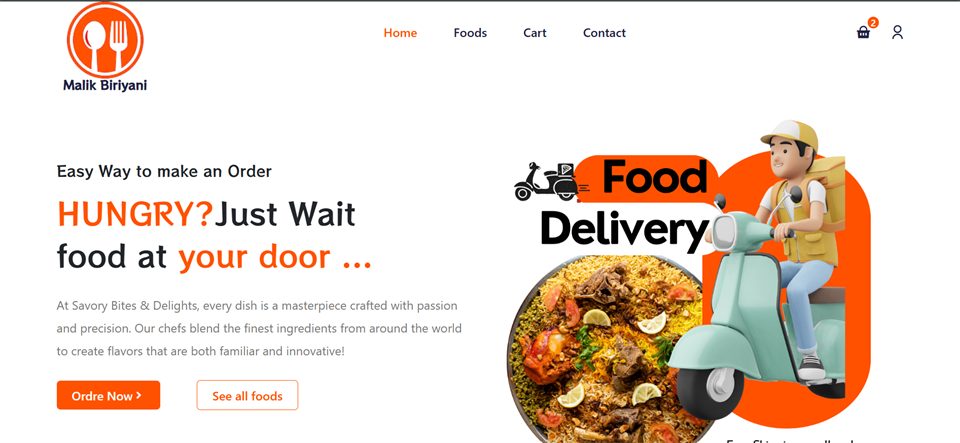 Restaurant Website