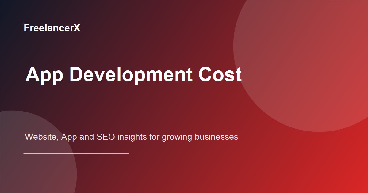 How Much Does a Mobile App Cost in India?