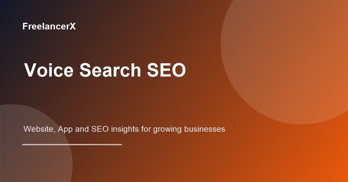 Voice Search Optimization for Indian Businesses